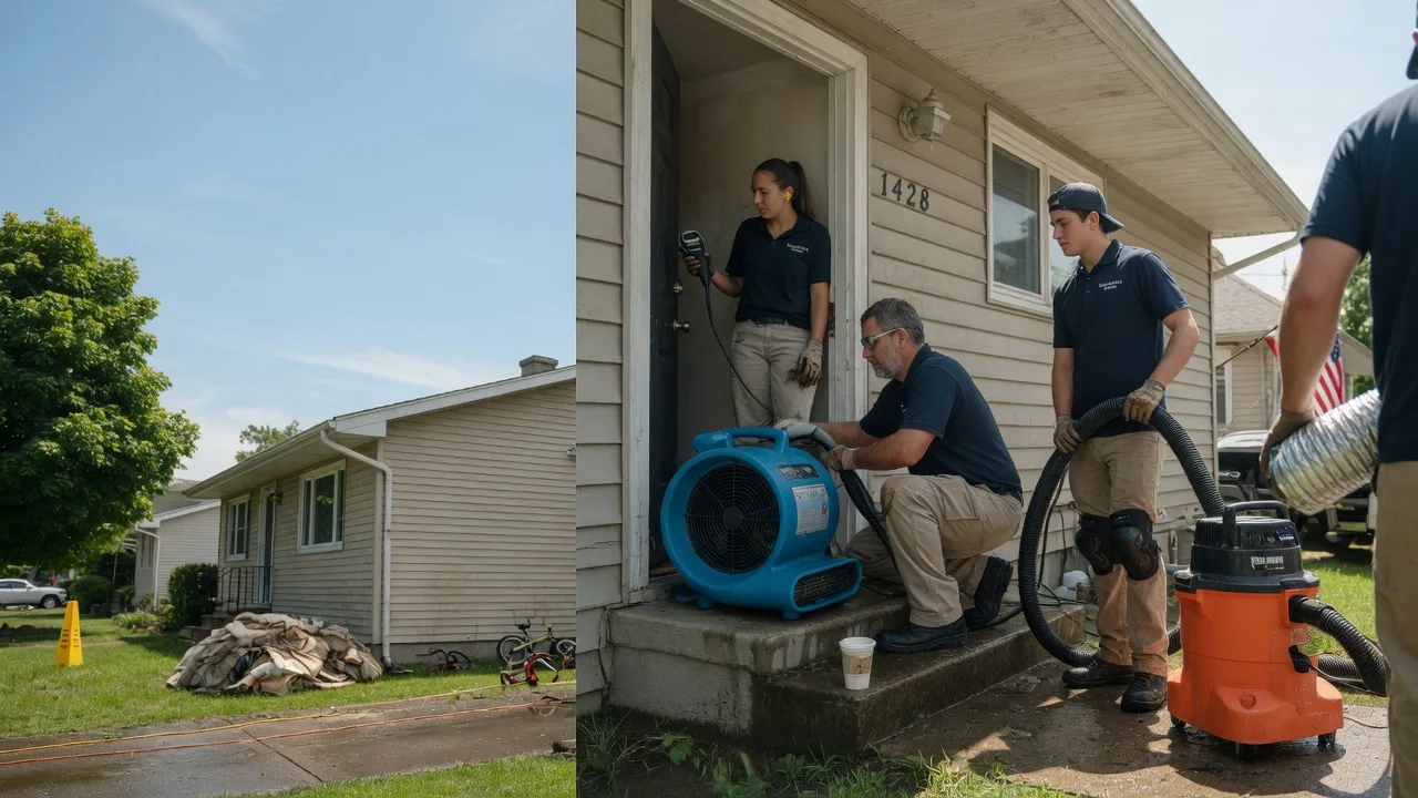 Water Damage Restoration in Washington, IL near me